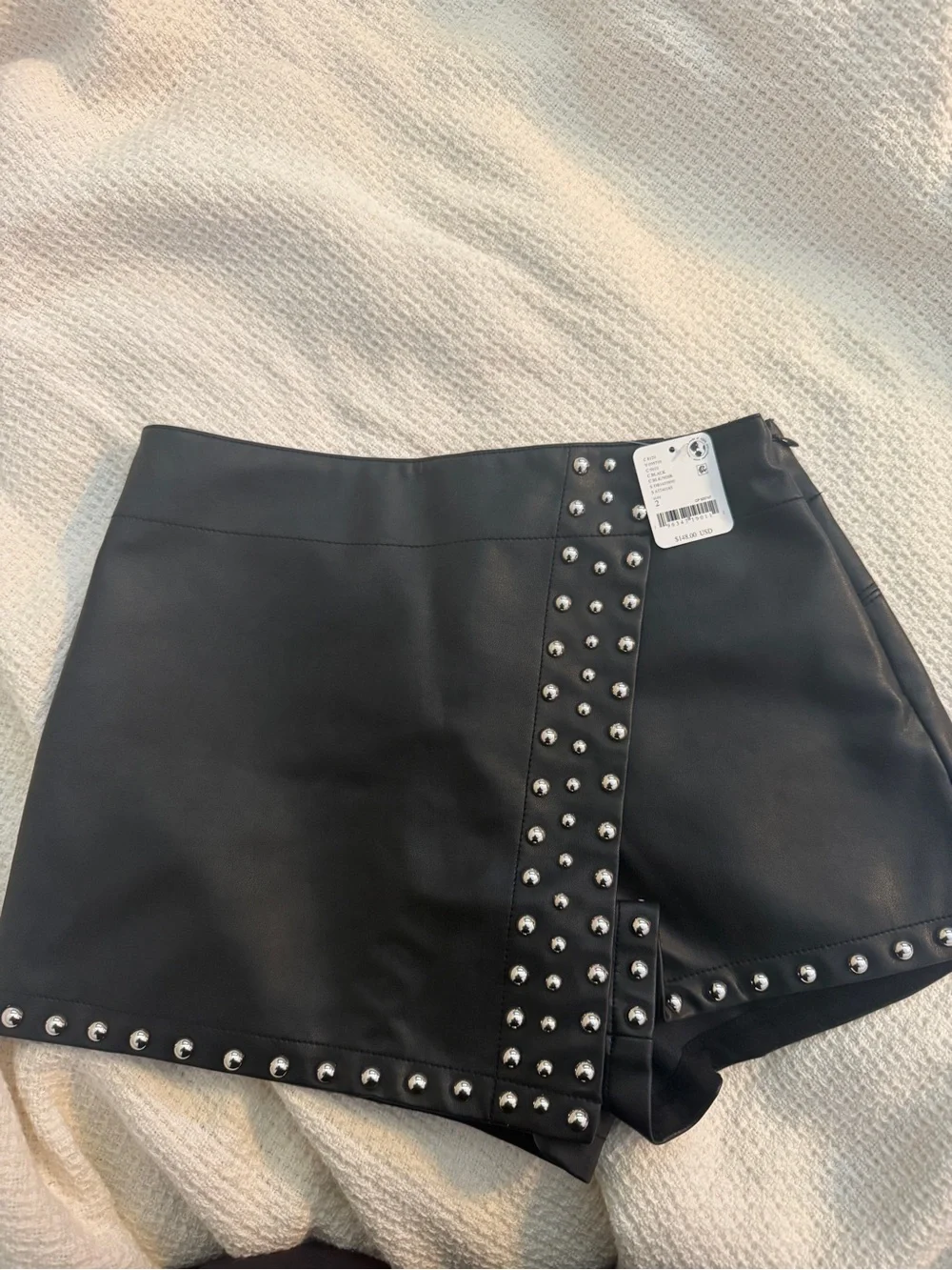 Free people studded Emmy mini skort